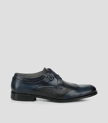 Zapatos de vestir Monk en Piel Hombre