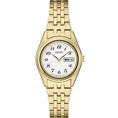 Reloj Seiko SUR440 para mujer acero inoxidable bicolor 50 m
