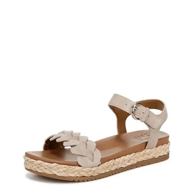 Sandalia Naturalizer Neila Beige de Gamuza – Talla 11 Mujer