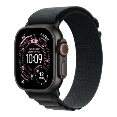 Apple Watch Ultra 3 de 49mm Caja De Titanio Con Correa Negra Alpine Loop GPS + Cellular