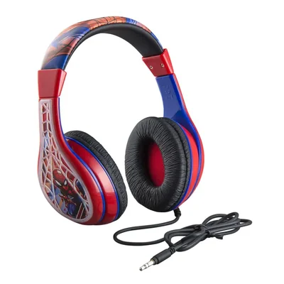 Auriculares infantiles eKids Spiderman con conector de audio de 3,5 mm