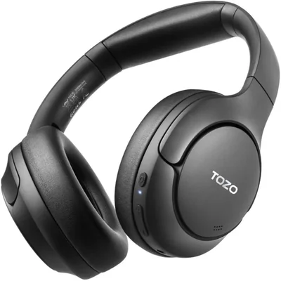 Auriculares TOZO híbridos con cancelación activa de ruido, inalámbrico