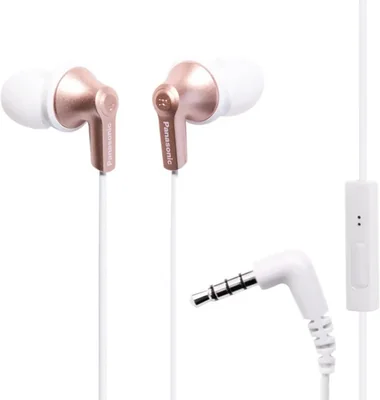 Auriculares inalámbricos Panasonic ErgoFit con micrófono, conector de