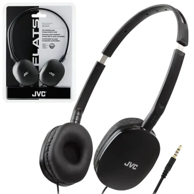 Auriculares con cable JVC Flats On-Ear - Diseño plano y plegable - Dri