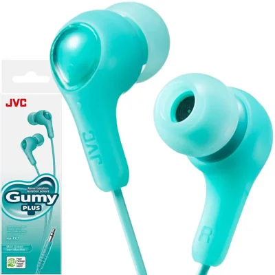Auriculares intrauditivos JVC Gumy con embalaje de papel, sonido poten