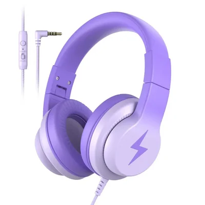 Auriculares infantiles Candy Bila, auriculares con cable supraaurales