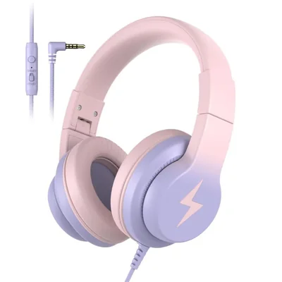 Auriculares infantiles Candy Bila, auriculares con cable supraaurales