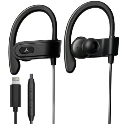 Avantree L171 - Auriculares con cable Lightning con micrófono y contro