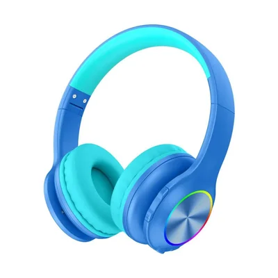 Auriculares Bluetooth 6.0 Candy Bila para niños con luz LED, 85 horas