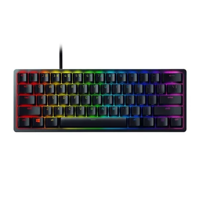 Teclado para juegos Razer Huntsman Mini 60% con cable, interruptores ó