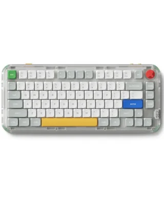Teclado inalámbrico de perfil bajo Nuphy Kick75 con perilla, diseño de