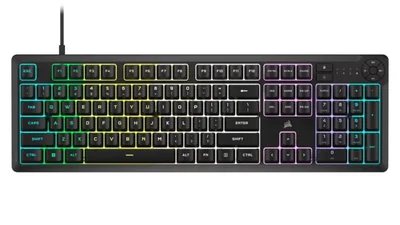 Teclado gaming con cable y membrana Corsair K55 CORE RGB – Distribució