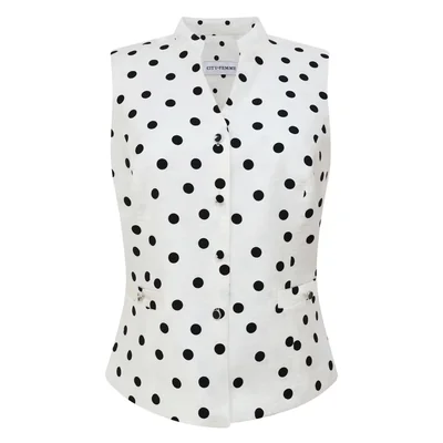 Chaleco 'polka Dots' para Mujer City Femme
