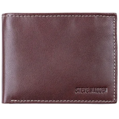 Billetera Passcase Piel Rfid Steve Madden para Hombre