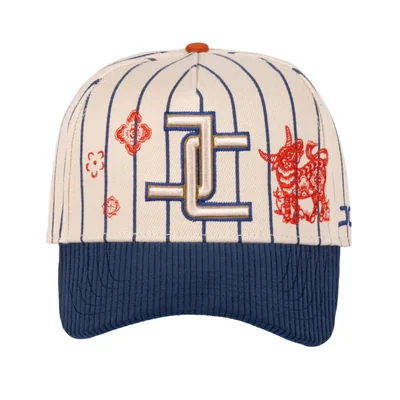 Gorra JC Hats Buffalo Beige-Azul Unisex 003254