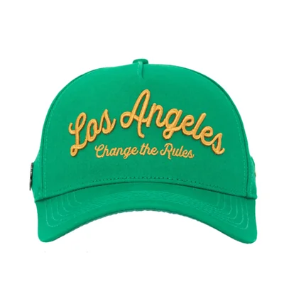 Gorra Cash Only Curva Los Angeles Verde 22025007