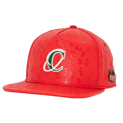 Gorra Cash Only Red Leather Rojo Unisex 022025018