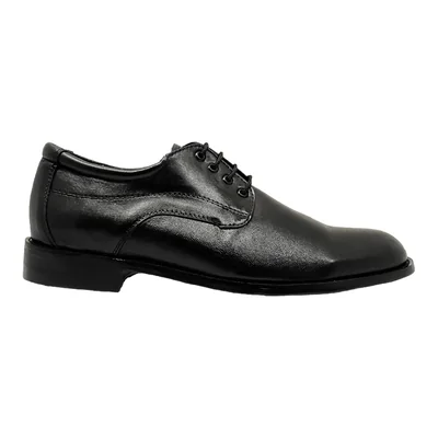 Zapatos negros de vestir Hombre piel Suela de cuero