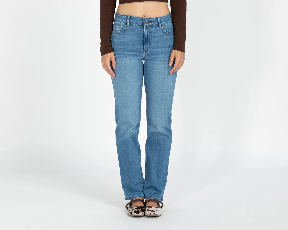 Jeans Straight Boy London para Mujer