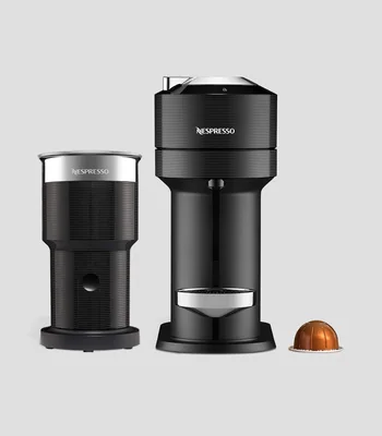Combo Cafetera Vertuo Next Negra Aeroccino XL
