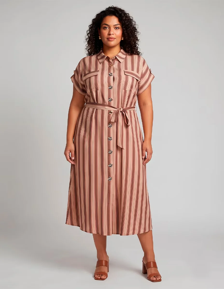 Vestido largo casual para mujer