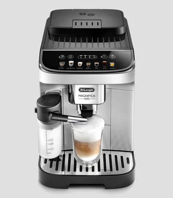 Cafetera Superautomática Magnifica Evo con Latte Crema System para 7 Tazas en Acero Inoxidable
