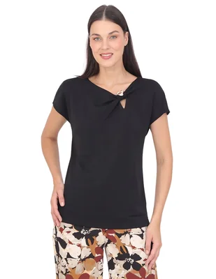 Blusa Padua manga corta para mujer