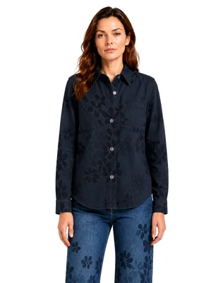 Blusa manga larga para mujer