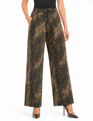 Pantalón regular mariam relajado para mujer