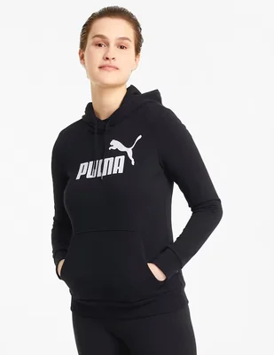 Sudadera con capucha y bolsa para mujer