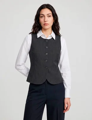 Chaleco de algodón para mujer