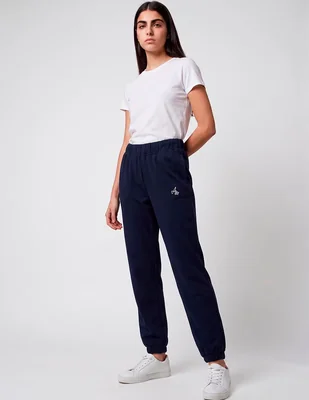 Pants slim con elástico para mujer