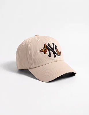 Gorra visera curva correa ajustable casual icon alt clean up mlb new york yankees unisex