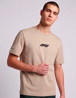 Playera f1 cuello redondo para hombre