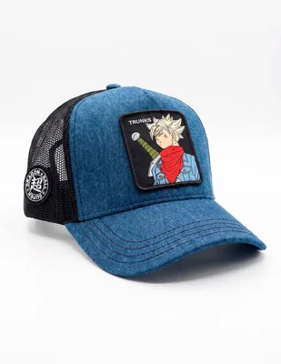 Gorra visera curva snapback casual Dragon Ball Super Trunks para hombre