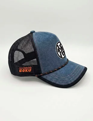 Gorra visera curva snapback casual dragon ball super goku para hombre