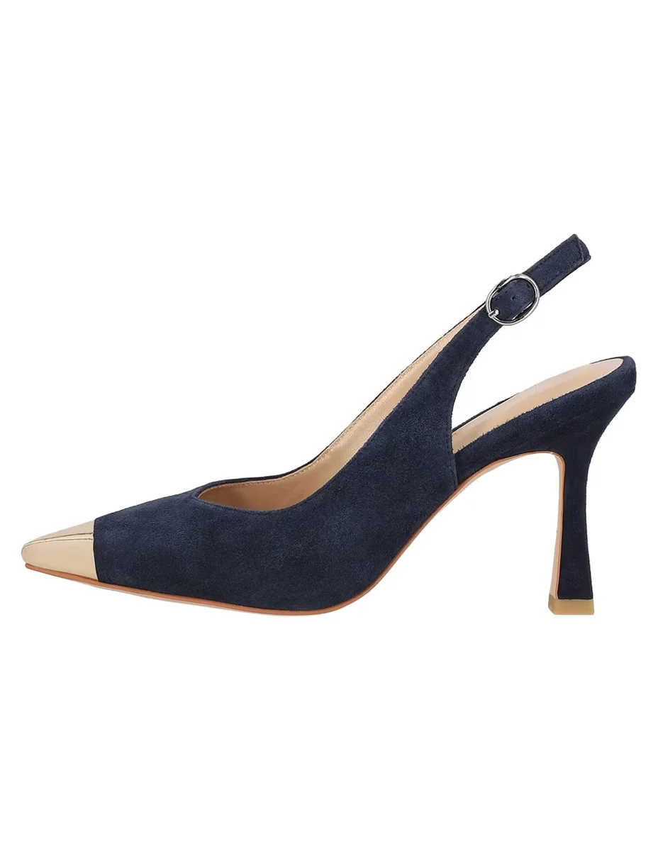 Zapatilla de piel