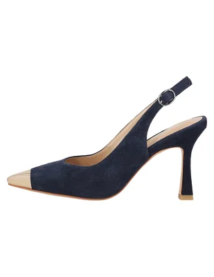 Zapatilla de piel