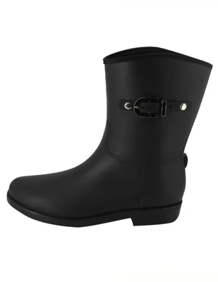 Bota para lluvia media pierna para mujer