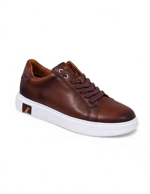Tenis de piel para hombre