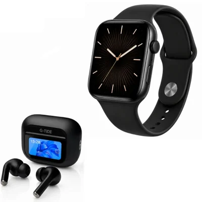 Smartwatch Microwear S11 + Audífonos G‑TIDE Future Pod