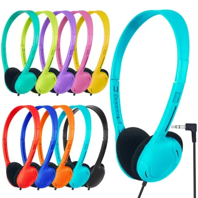 Auriculares ZNXZXP para niños, paquete de 10 unidades, ideales para el