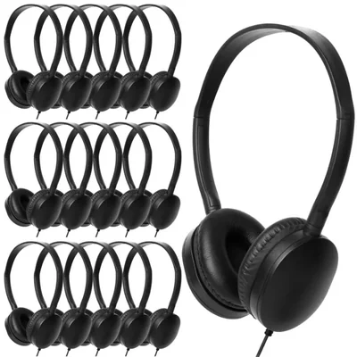 ZXQZYM Paquete de 20 auriculares para niños y adultos para aulas escol