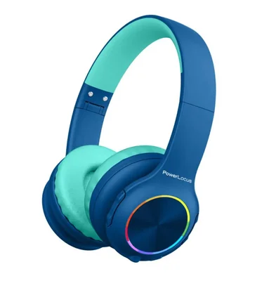 Auriculares Bluetooth PowerLocus PLED para niños, auriculares inalámbr