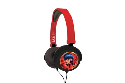 LEXiBOOK, Miraculous Ladybug Tikki, Auriculares estéreo, Control de vo