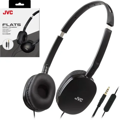 Auriculares con cable JVC Flats supraaurales con micrófono - Diseño pl