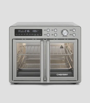 Horno Freidora Eléctrico 35" en acero inoxidable