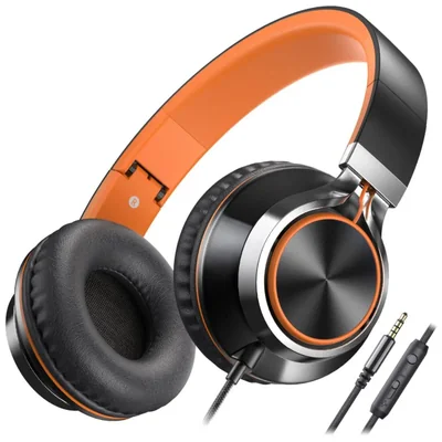 Auriculares AILIHEN para niños, auriculares con cable, micrófono y con