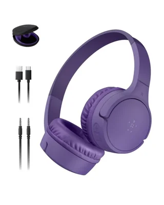 Auriculares inalámbricos Bluetooth Belkin SoundForm Mini para niños, 3