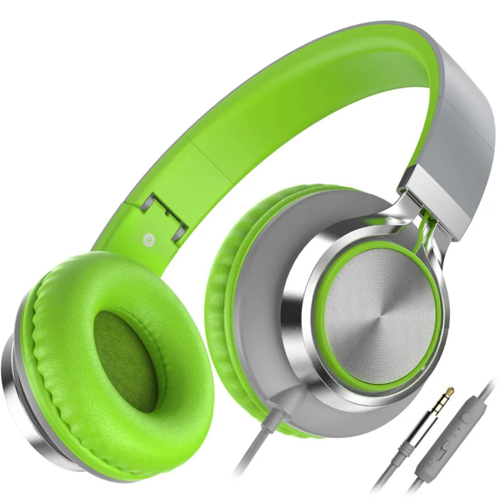 Auriculares con cable AILIHEN C8, auriculares supraaurales con micrófo